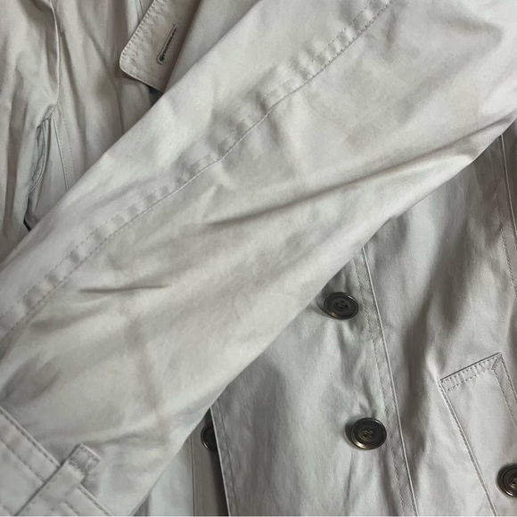 Burberry Brit Reymoor Quilted Vest Liner Removable Hooded Check Trench in size 8 - Picture 12 of 17